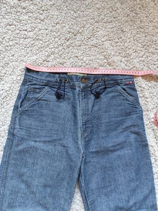 Pantalón Vaquero Vintage Azul