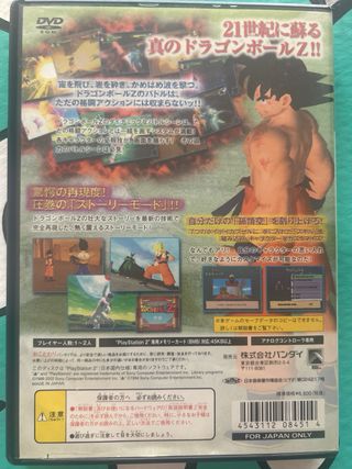 Dragon Ball Z Budokai 2 PS2 Japonés