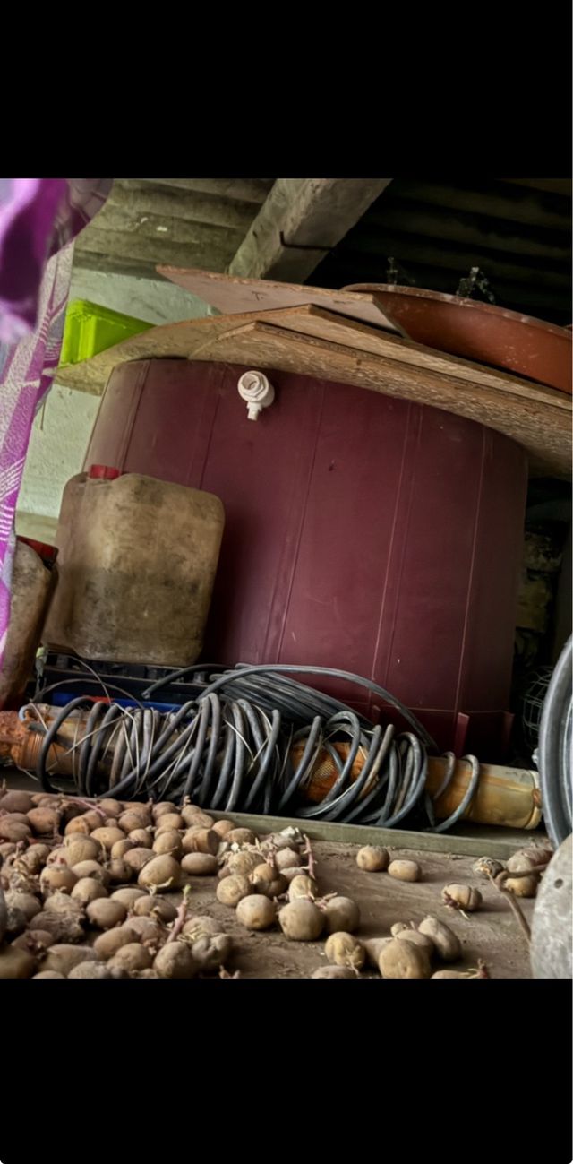 Cubeta Bidón Vino  + Depósito De Vino + Triturador