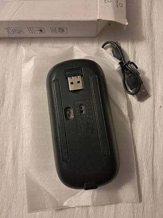 Ratón Inalámbrico Bluetooth Negro