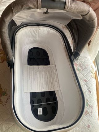 Capazo Uppababy cruzV2 Gris Jordan 