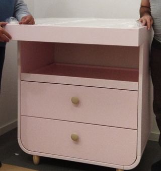 Fasciatoio Ikea Myllra Rosa