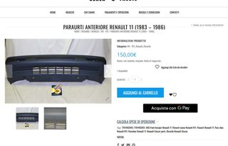 Paragolpes R11 - Ref 7701465943