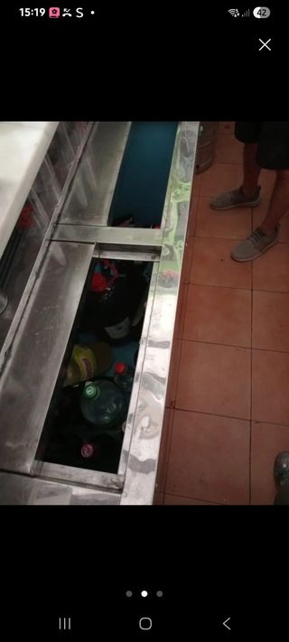 Nevera botellera frigorífica