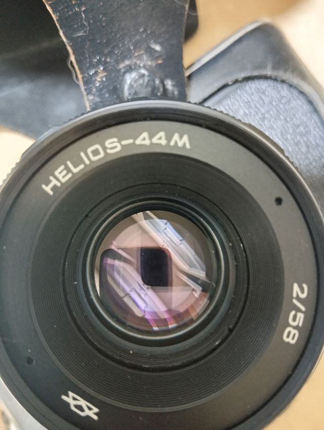 Cámara Zenit EM Olimpiadas Vintage Negra