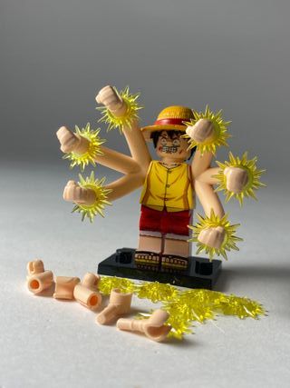 Luffy Gear two - Figurine Type Lego One Piece 