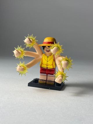 Luffy Gear two - Figurine Type Lego One Piece 