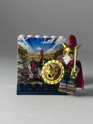 Luffy Lucy - Figurine Type Lego One Piece 