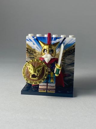 Luffy Lucy - Figurine Type Lego One Piece 