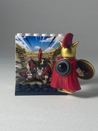 Luffy Lucy - Figurine Type Lego One Piece 