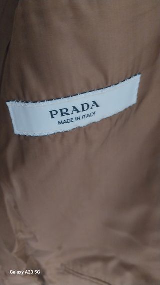 Traje Prada Marrón - Hecho en Italia