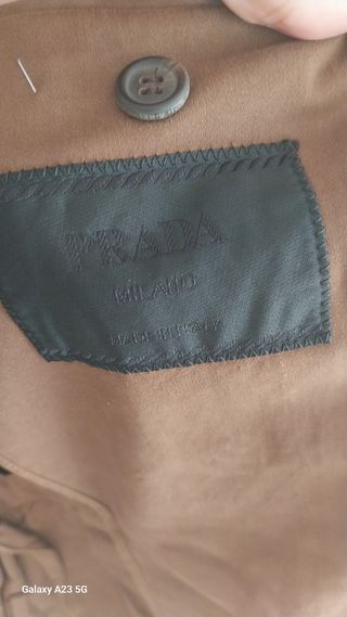 Traje Prada Marrón - Hecho en Italia
