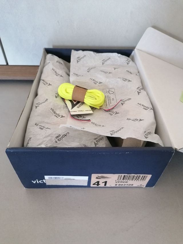 Scarpe Victoria Uomo Taglia 41 Marrone/Verde