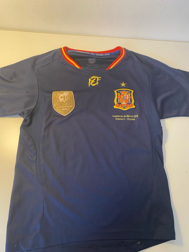 Camiseta España Mundial 2010 Campeones