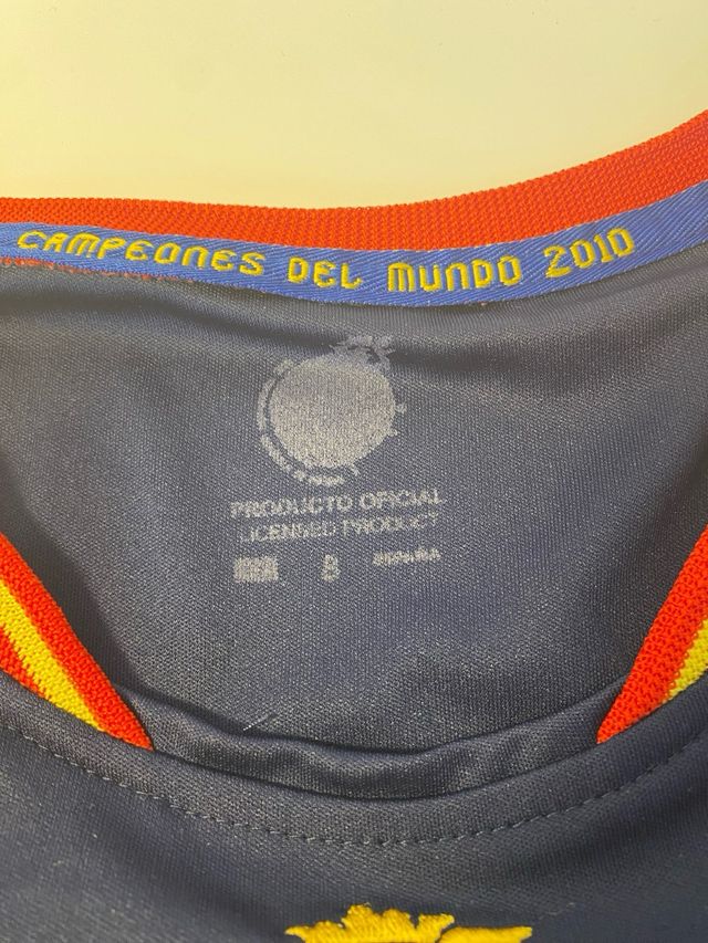 Camiseta España Mundial 2010 Campeones