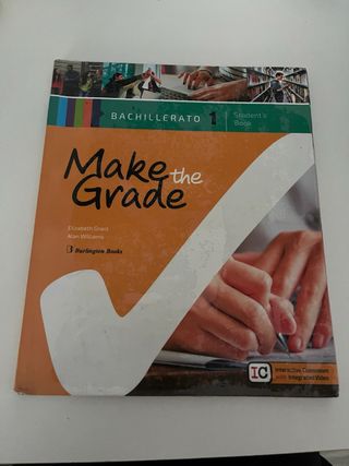 Libro inglés burlington 1 bach.PRECIO NEGOCIABLE