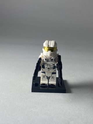 Halo White warrior - Figurine Type Lego Halo