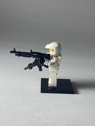Halo White warrior - Figurine Type Lego Halo