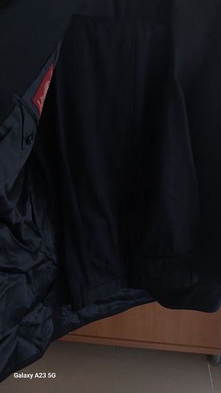 Traje Lana Burberrys Talla M Negro