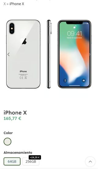 iPhone X 64GB Bianco PERSONE SERIE PER FAVORE