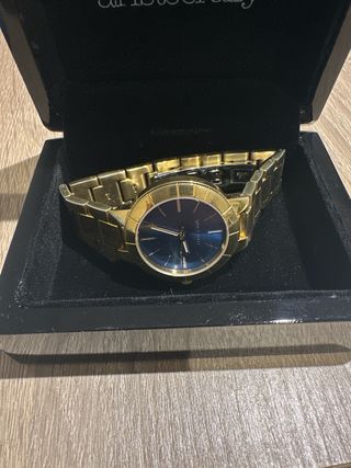 Reloj marca Viceroy, Azul y Dorado