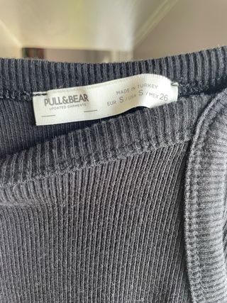 Vestito corto nero