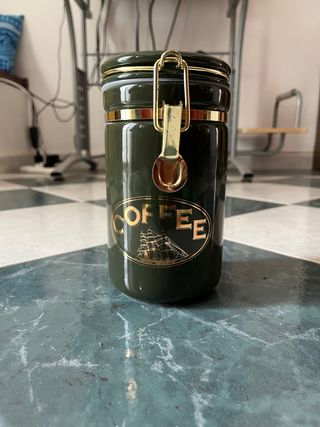 Barattolo caffè in ceramica vintage