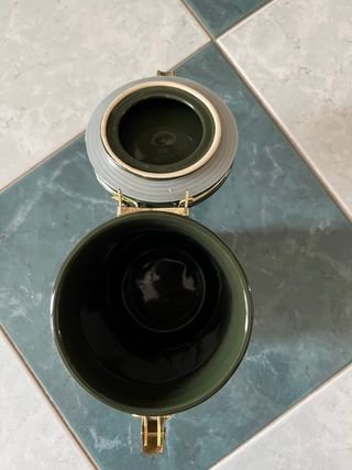 Barattolo caffè in ceramica vintage
