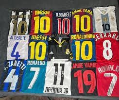 Camisetas Retro Fútbol Variadas