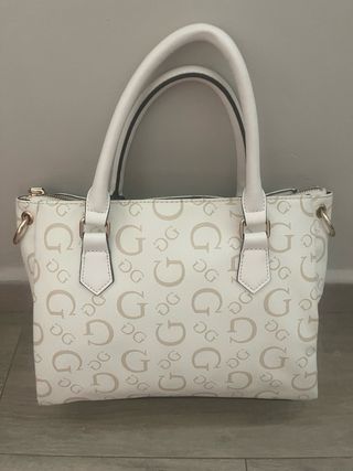 Bolso Guess Beige y Blanco del corte inglés origin