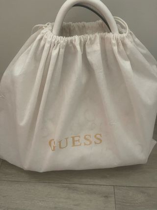 Bolso Guess Beige y Blanco del corte inglés origin