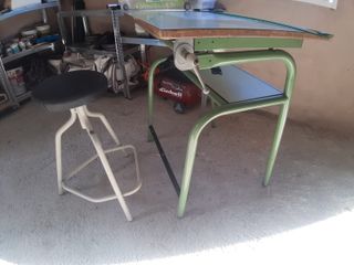 Mesa Dibujo y Calco con Taburete