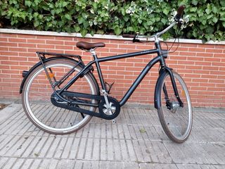 Bicicleta Paseo Eléctrica Negra