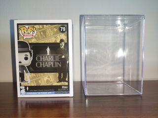 Funko Pop Charlie Chaplin + Hard Protector Case
