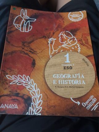 libro de geografia e hostoria 1 eso 