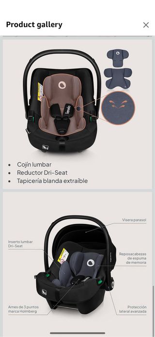 Silla de coche para bebé