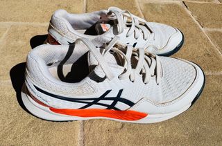 Scarpe da tennis ASICS ragazza/donna bianche