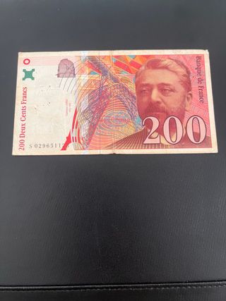 Billete 200 Francos Francia 1996