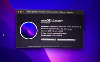 MacBook Pro 13 2016 4 Puertos TB Gris Espacial