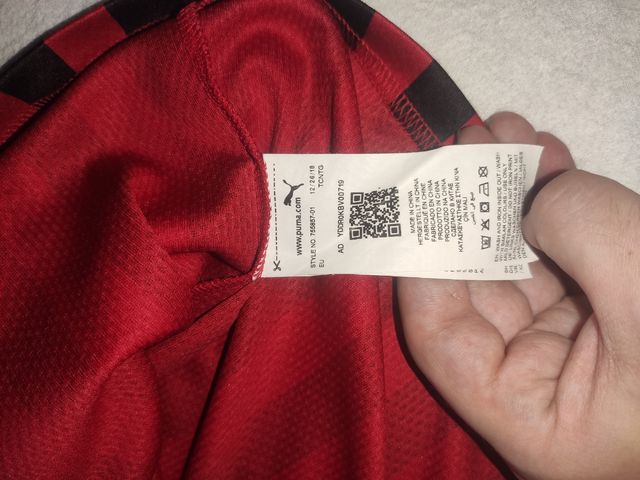 AC Milan home Puma Jersey/Kit M Uomo/Man 2019/2020