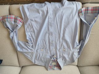 Camisa Hombre Energie Azul Talla L
