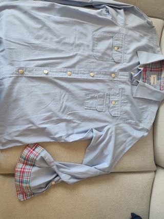 Camisa Hombre Energie Azul Talla L