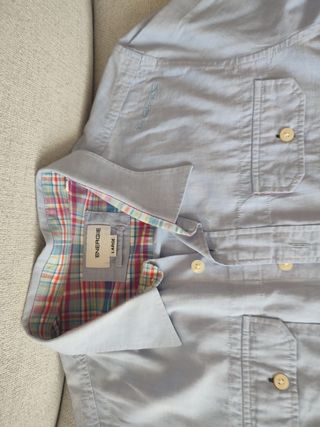Camisa Hombre Energie Azul Talla L