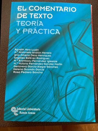 EL comentario de texto: Teoría y práctica