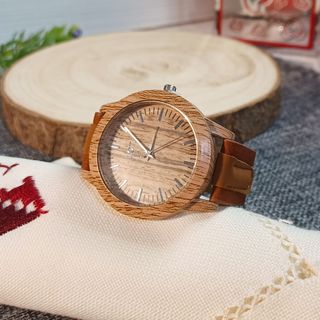Elegante Reloj de Pulsera Marrón