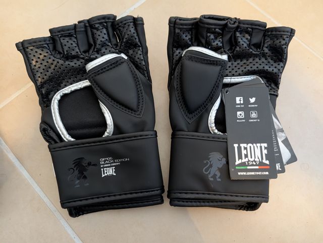 Guanti MMA Leone Taglia M Neri