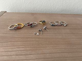 Anillos Pandora Corazón y Lazo