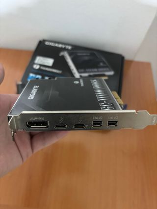 Expansión Thunderbolt 3 PCie para Mac y Windows