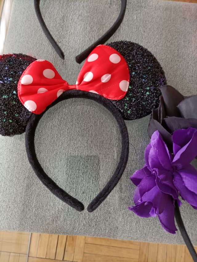 Diadema Minnie, Diablo y Flores catrina