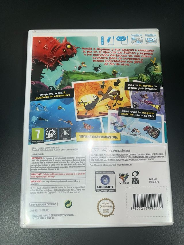 Rayman Origins Wii